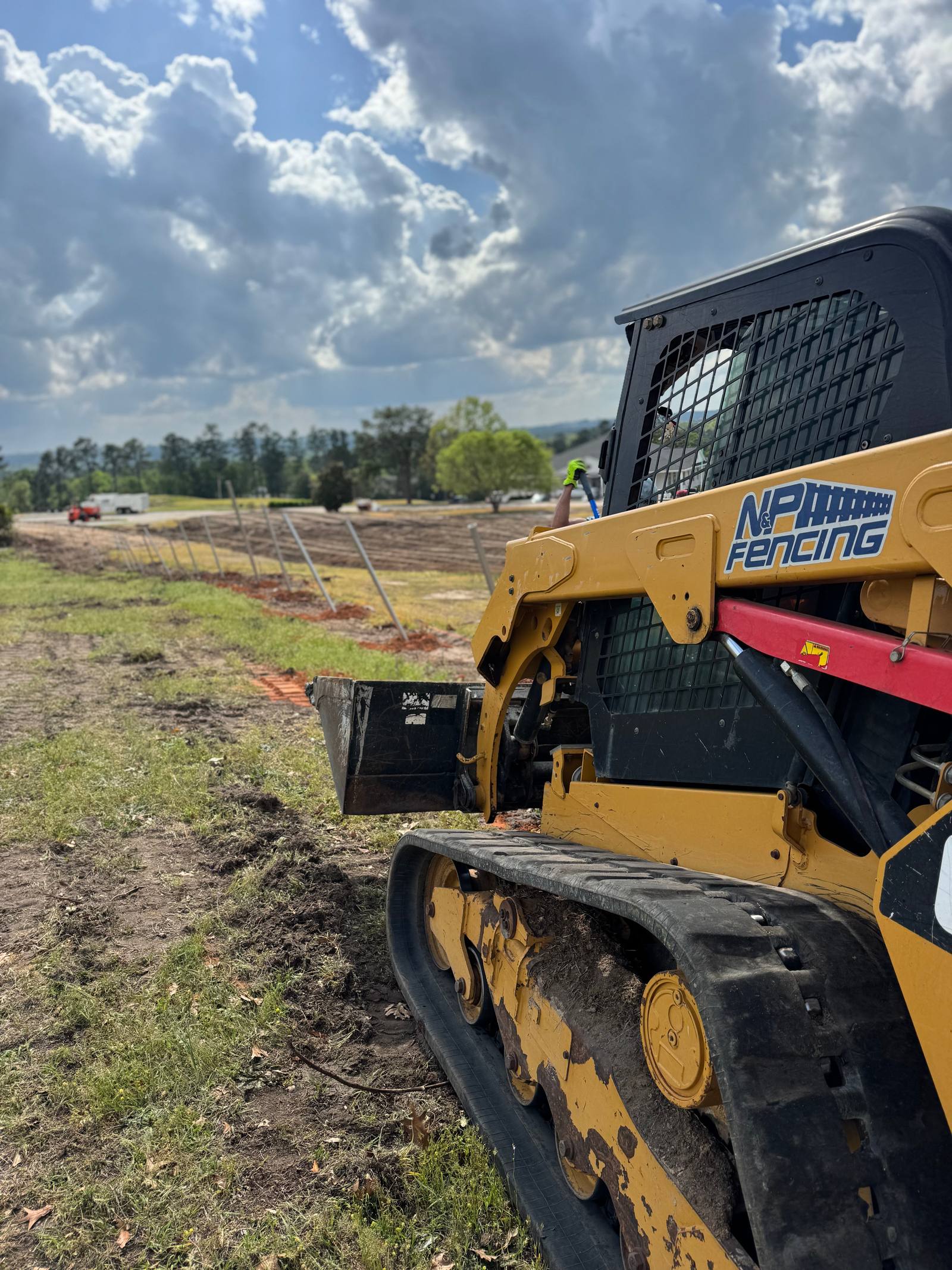 N&P Fencing project in the CSRA