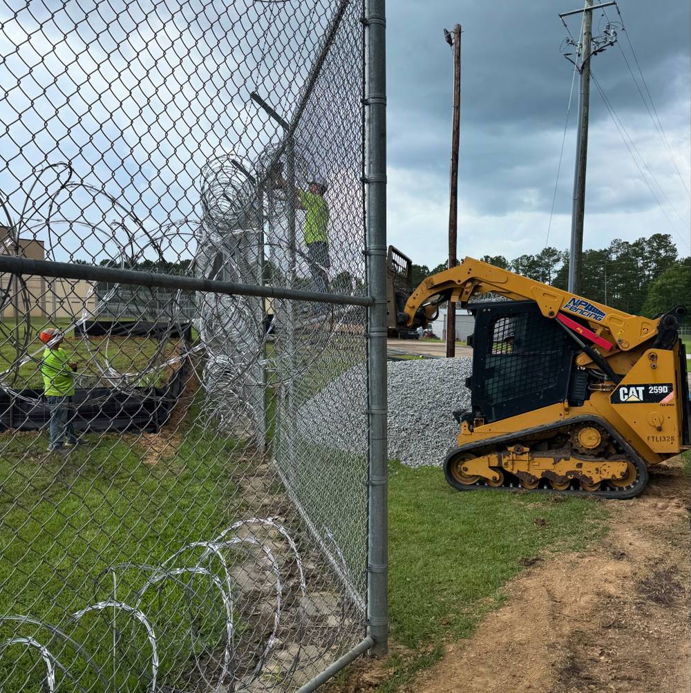 Industrial fencing by N&P Fencing